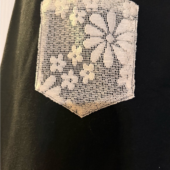 POL Black pants with Star Patches - Picture 6 of 7